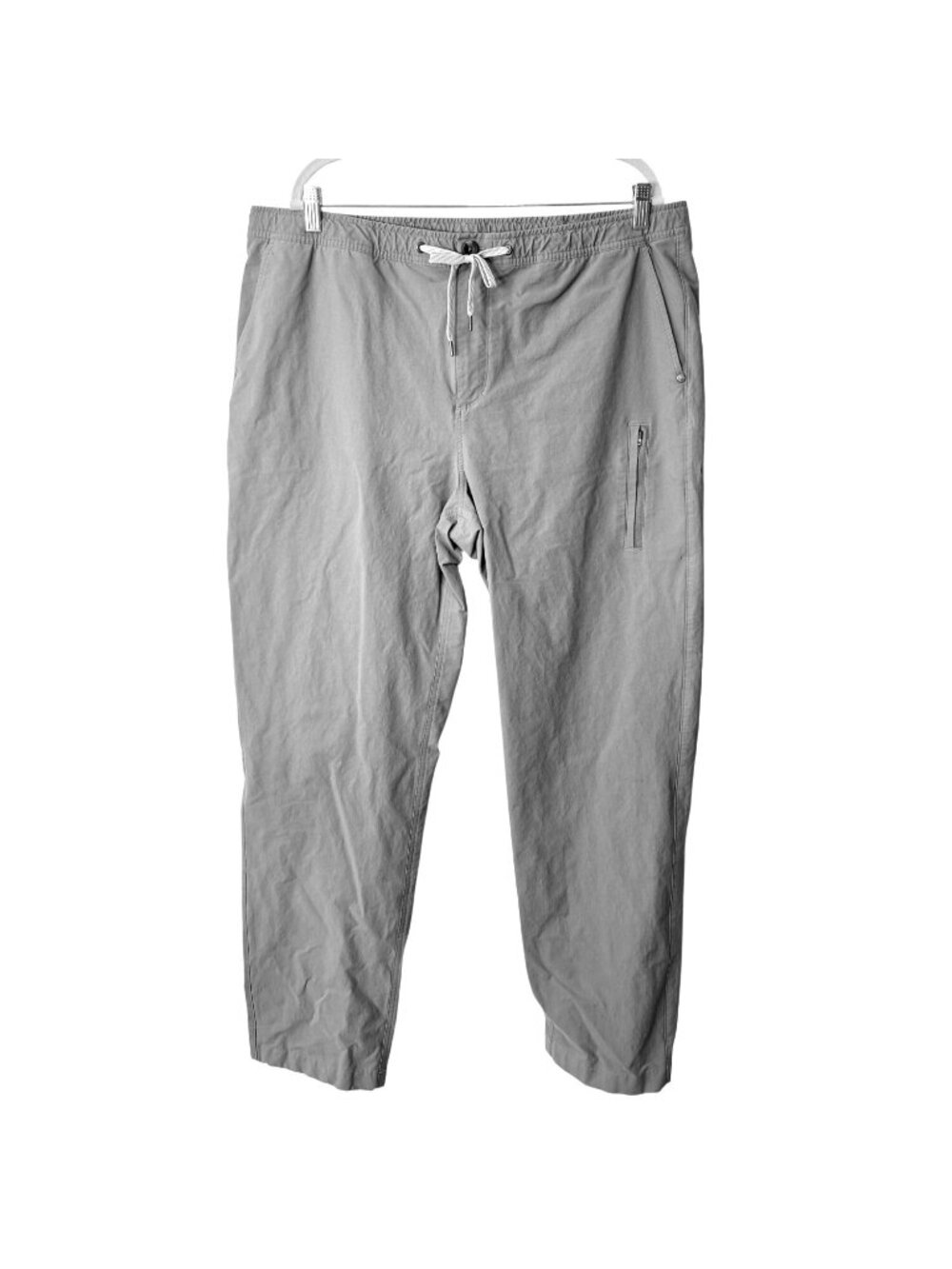 Vuori Mens XXL Barren Explorer Pants Drawstring Blue Gray V494 Elastic Waist
